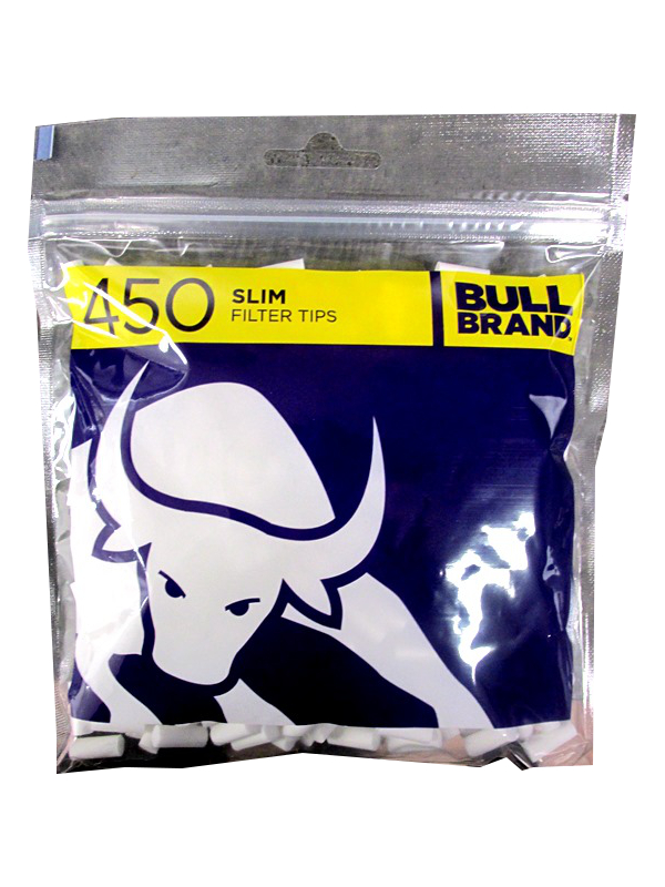 Image of Bull Brand Slim Filter Tips Pk20x450'S