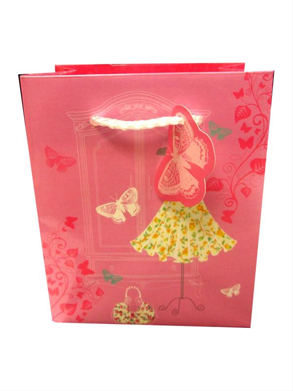 Image of Hgb150g (inner)  Small Gift Bag Fem Pk6