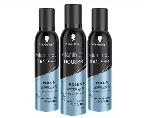 Photo of Schwarzkopf Vitamin B5 Mousse Pk6x250ml