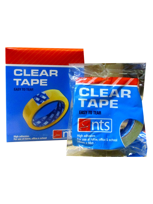 Image of (inner) Nts Clear Tape 24mmx66m  Pk6