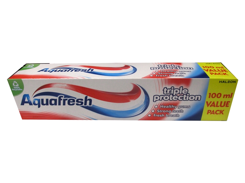 Image of Aquafresh Triple Protec Toothpaste Pk12x100ml