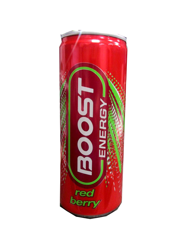 Image of Boost Energy Red Berry Can Pk24x250ml