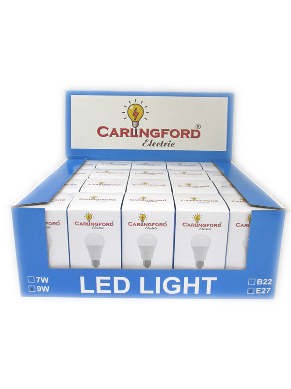 Image of Carlingford Led Bulb Pk20 9w E27 60watt