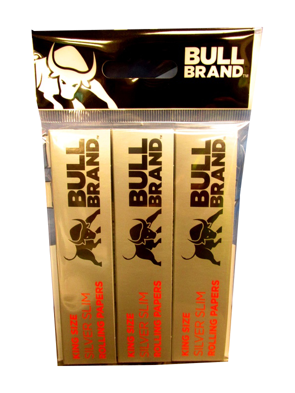 Image of Bullbrand  King Size Rolling Papers Pk20x3'S