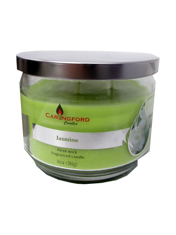 Image of Carlingford Premium Jasmine Candle Pk6x11oz