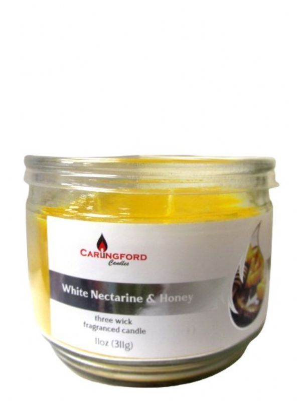 Photo of Carlingford White Nectar  3 Wick Candle   Pk6