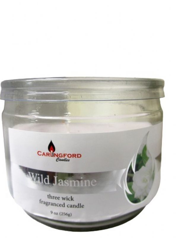 Image of Carlingford 3 Wick Wild Jasmine Candle  Pk6