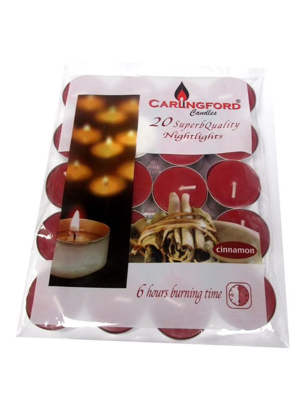 Image of Carlingford Nightlights Cinnamon 6 Hr 36x20pc