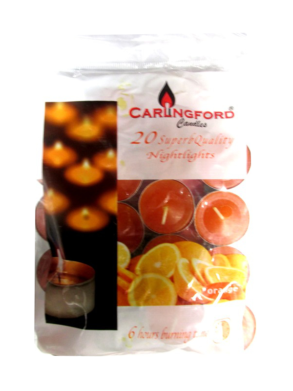 Image of Carlingford Nightlights Orange 6 Hr 36x20pc
