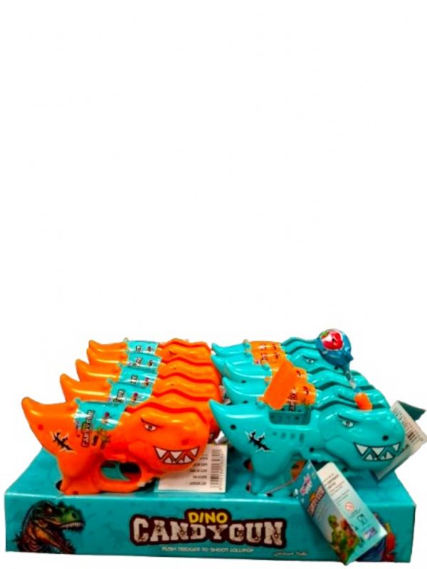 Photo of Dino Candy Gun/lollypop In D/box Pk12