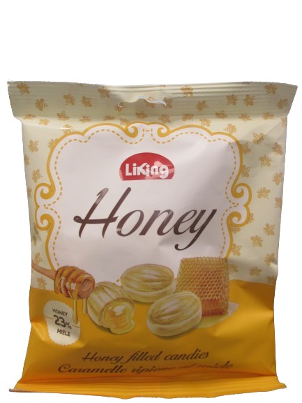 Image of Liking Premium Honey Filled Candies Pk24x135g