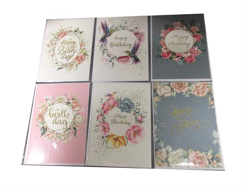 Image of Birthday Card Open Pk12