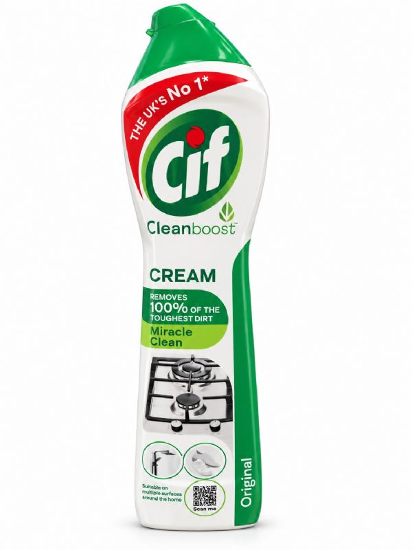 Photo of Cif Cream Original  Cleanboost   Pk8x500ml
