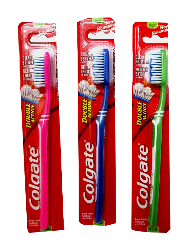Image of Colgate Double Action Med.T/brush Pk12