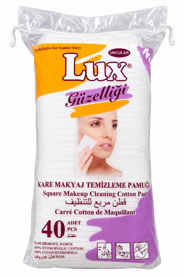 Photo of Lux 40's Square Make-Up Pads Pk30x40's