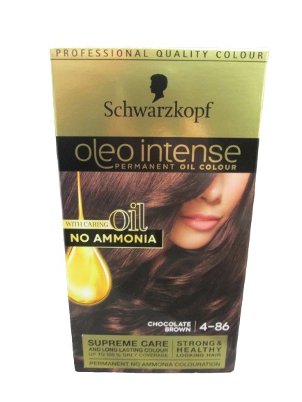 Image of Chocolate Brown Schwarzkopf Oleo Hair Dye Pk3