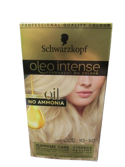 Image of Light Ashy Blon Schwarzkopf Oleo Hair Dye Pk3