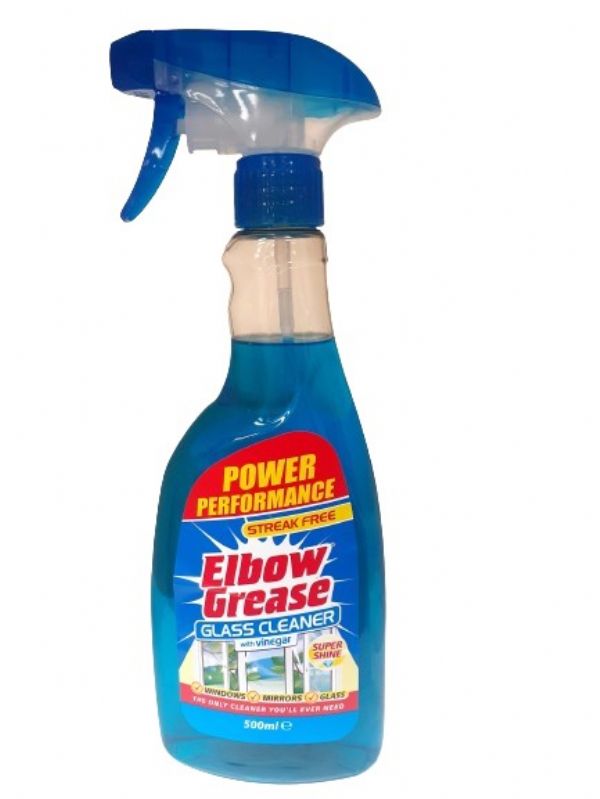 Image of Eg2-8 Elbow Grease Glass Cleaner Pk8x500ml