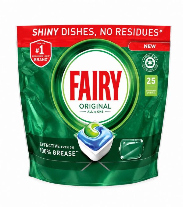 Photo of Fairy Original Dishwasher Tabs Pk5x25's