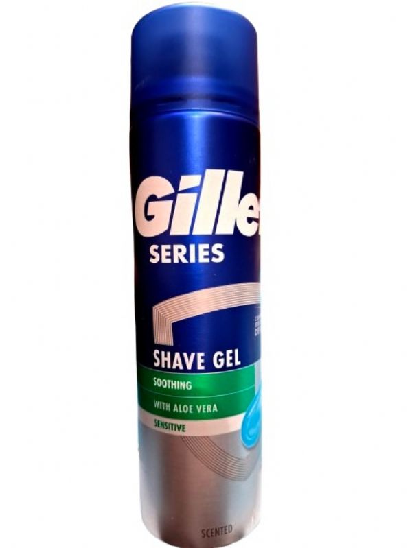 Image of 97910 Sensitive  Gillette Shave Gel 6x200ml