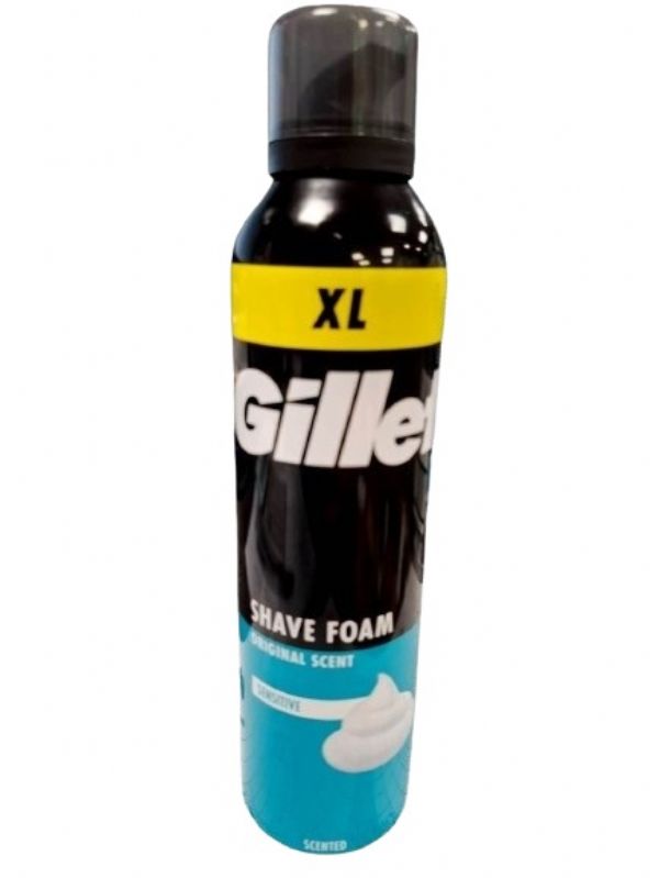 Photo of Gillette Xl Sensitive Shaving Foam Pk6x300ml