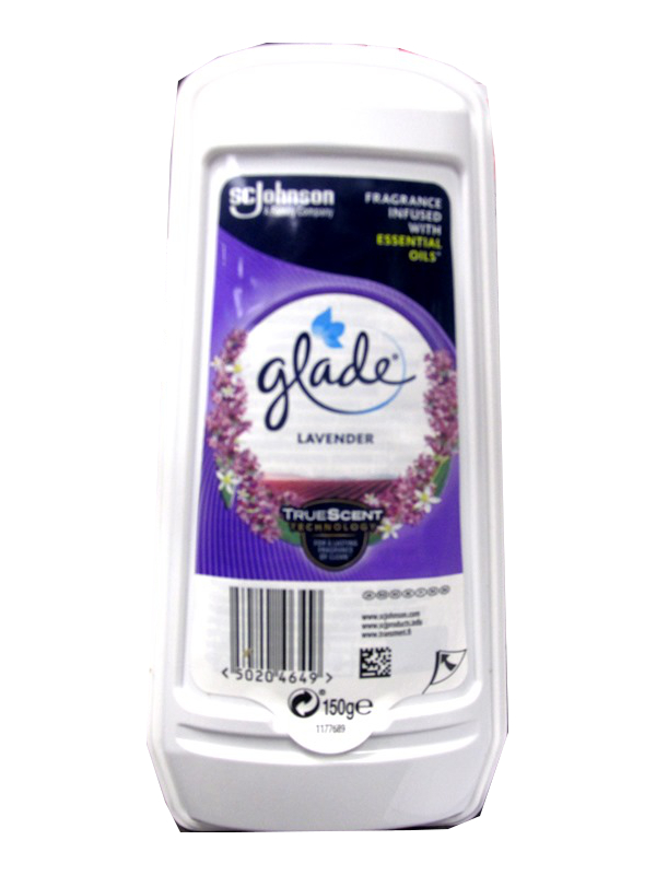 Image of Lavender  Glade Gel Air Freshener Pk 8 X 150g