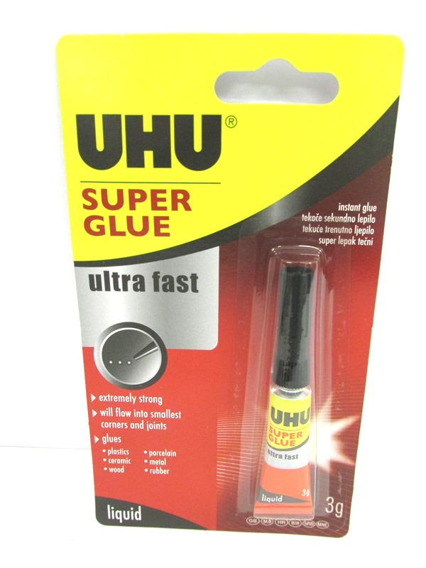 Image of (inner) Uhu Superglue Ultra Fast Pk12 41001