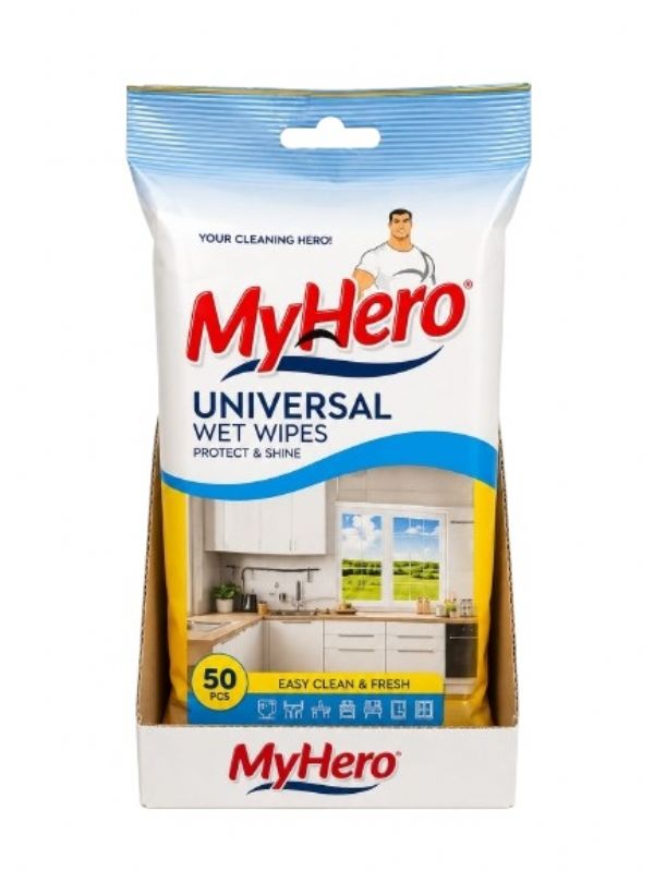 Photo of My Hero Kitchen Wipes 50's  Pk8