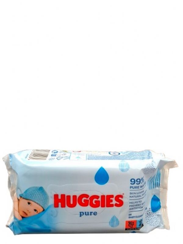 Photo of Huggies Pure Wipes Pure 10x56's