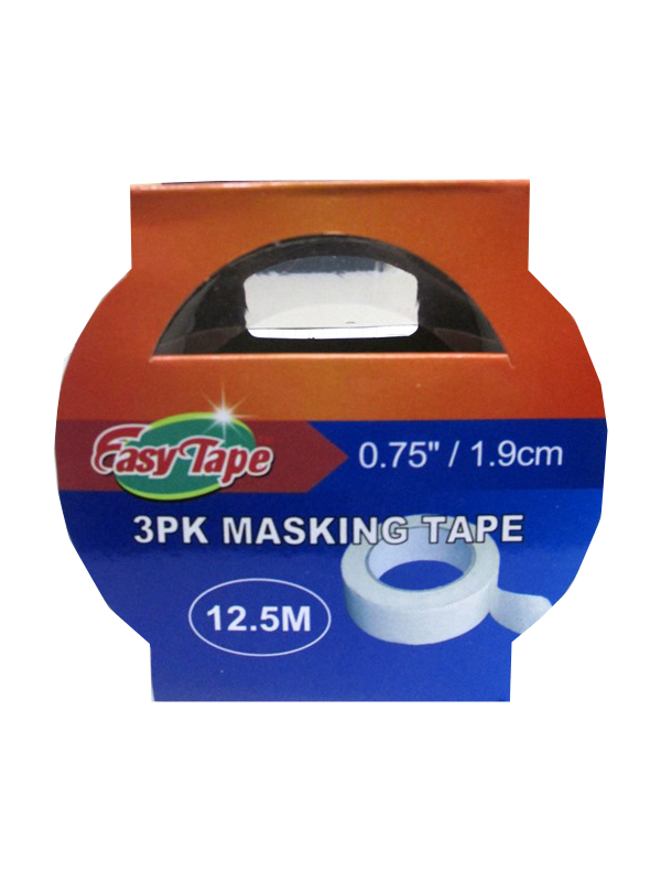 Image of Easy Tape Masking Tape 12.5m Pk36x3s 3/4