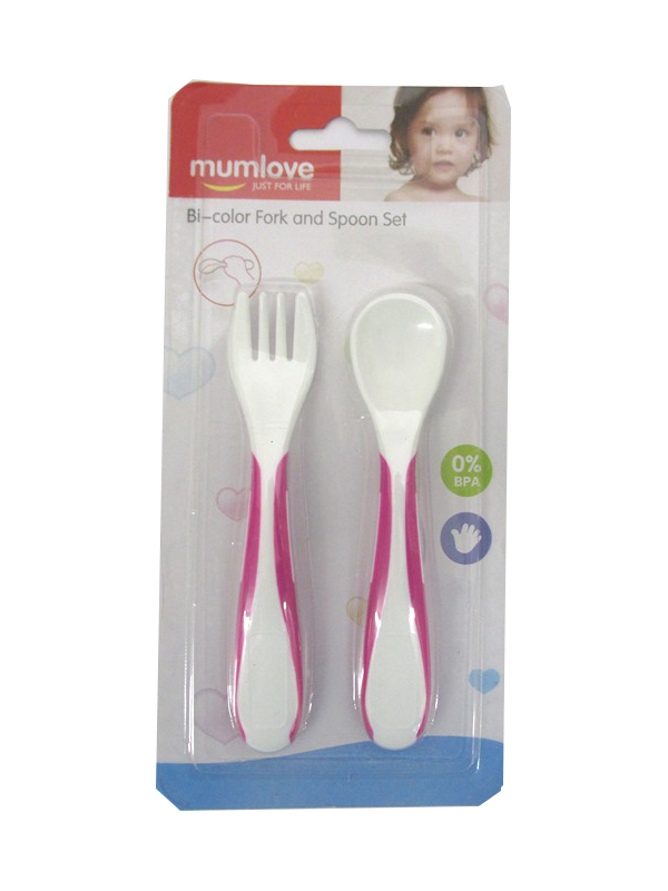 Image of Mumlove Fork & Spoon Set Pk24 D6303