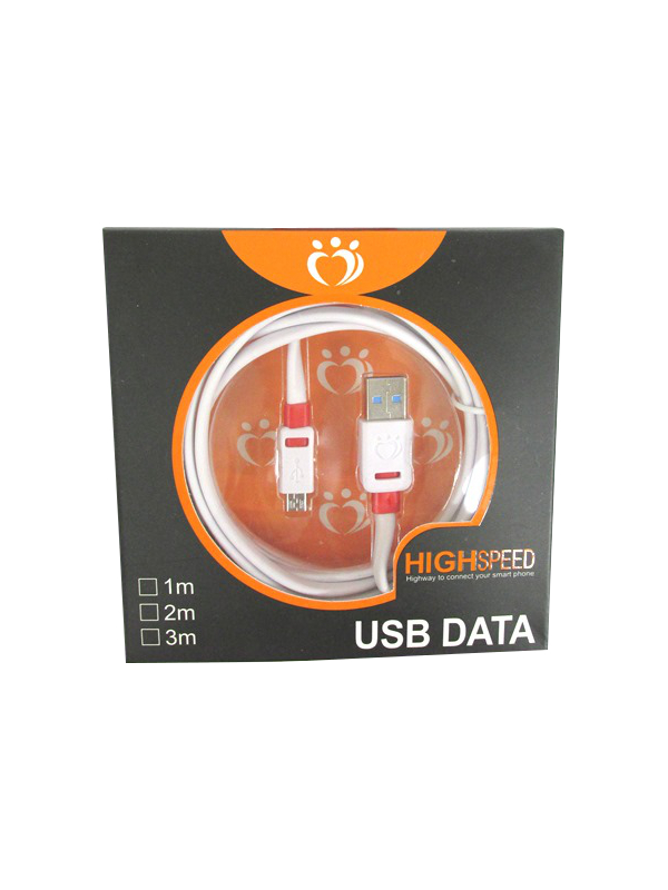 Image of High Speed Usb 2m Cable Samsung/android Pk20