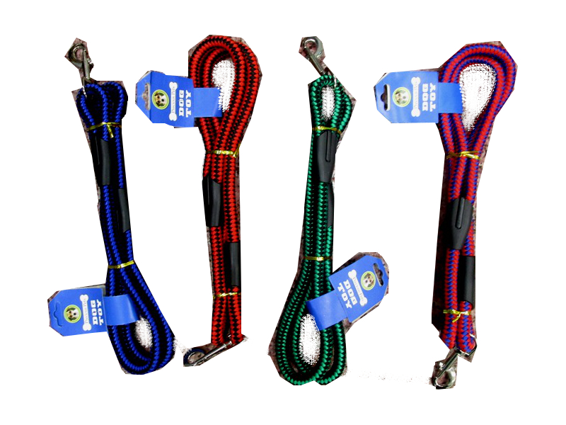 Image of Dog Rope Lead Asst Colours Pk12 Md4051