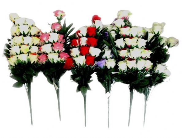 Image of Large Rose Bunch/ Gyp 18 Heads Bouquet Pk12