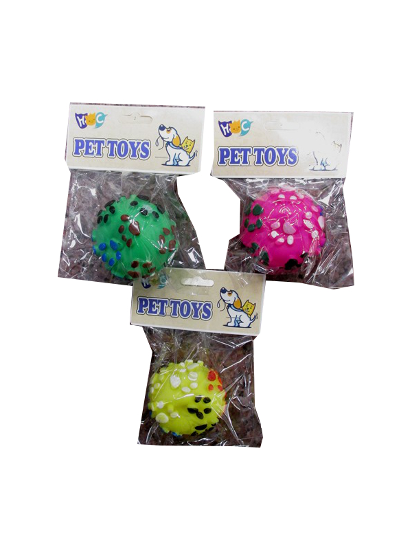 Image of Dog Toy Squeaky Ball Pk12