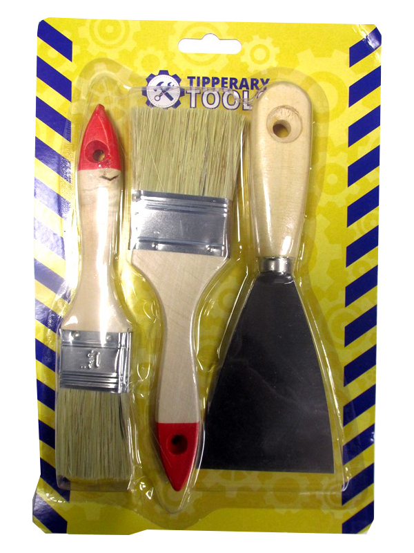 Image of Tipperary Tools Paint Brush/scraper Pk12x2'S