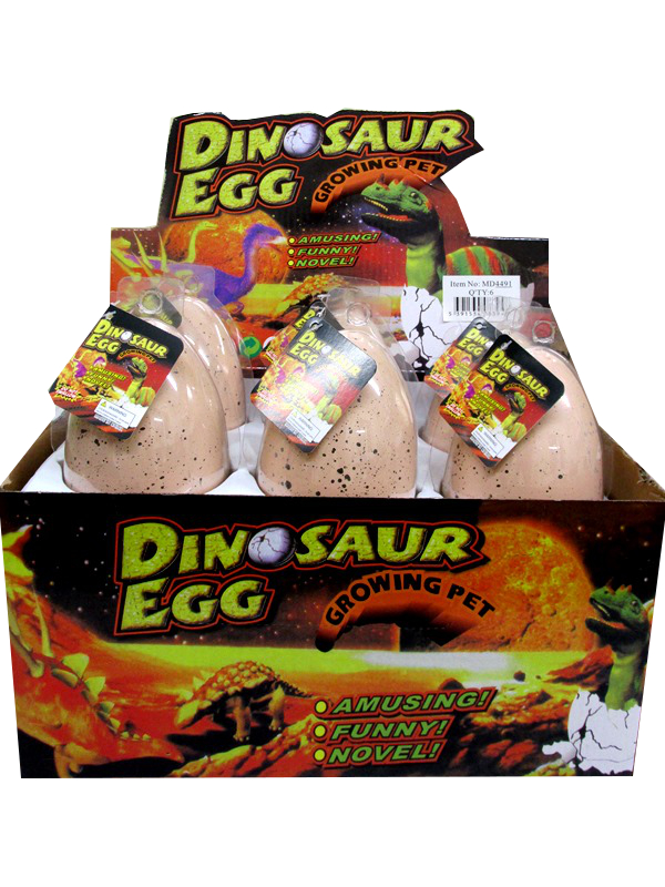 Image of Large Dinosaur Egg Growing Pk6