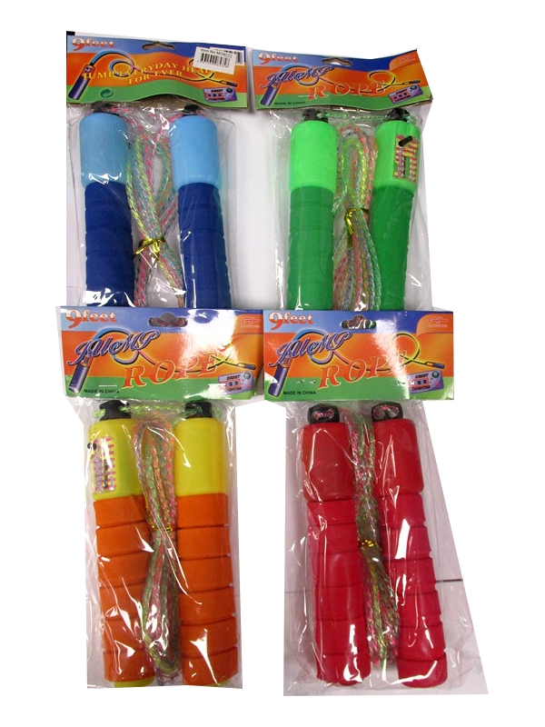 Image of Skipping Rope Day Glow/counter  Asst Pk20