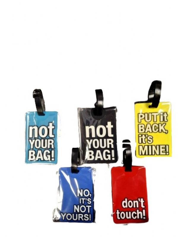 Photo of Luggage Tags Assorted Pk24 Md4782