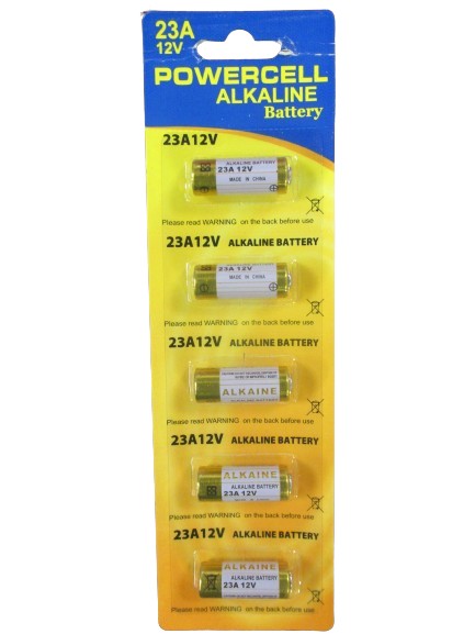 Image of Alkaline Batteries 10x5's 23a 12 Volt Md4847