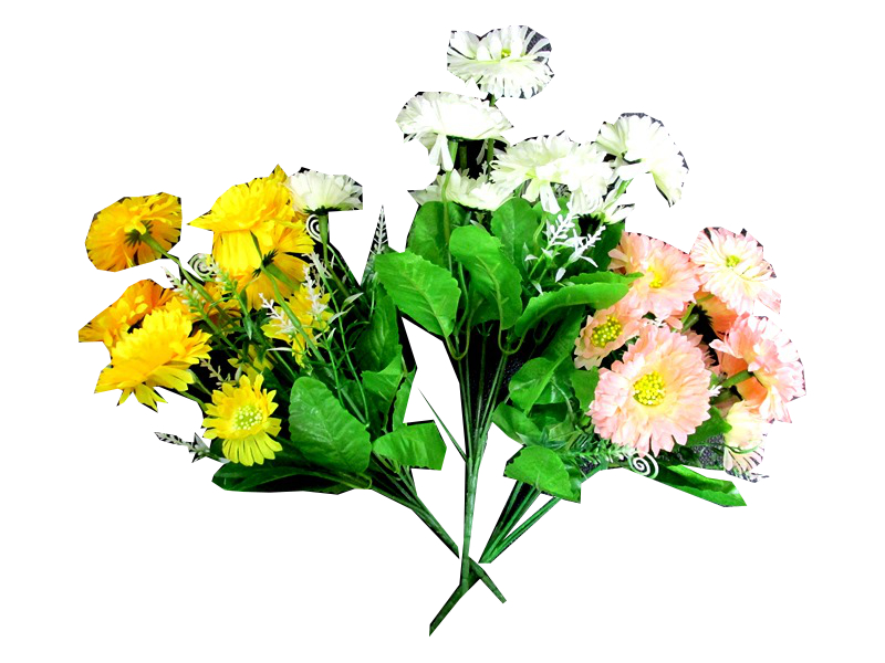 Image of Marigold Bunch With Gyp Pk24