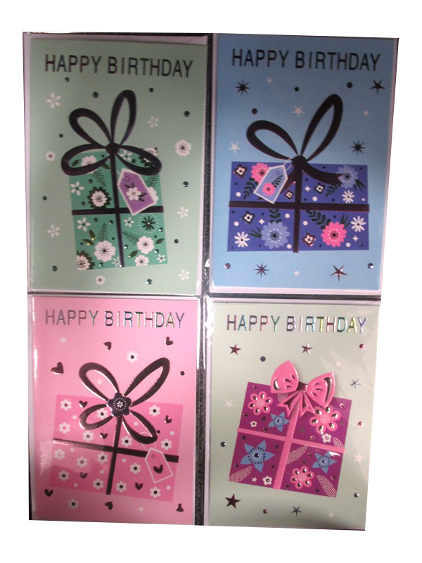 Image of Birthday Card Gifts Pk12
