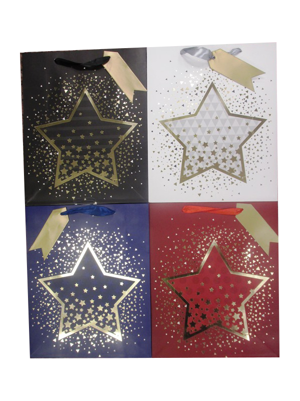Image of Fragmented Stars Lge Gift Bag Pk 12