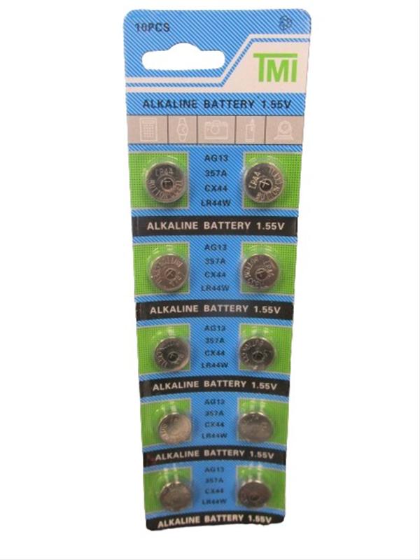 Photo of 10pk Alkaline Batteries Lr44/ag13 Pk20