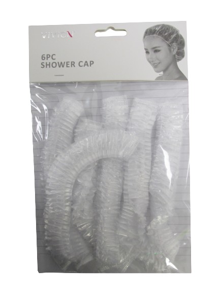 Image of Vivicn 6pc Shower Cap Pack 24