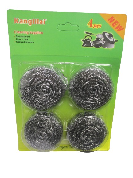 Image of Stainless Steel Scourers Pack 24 X 4'S