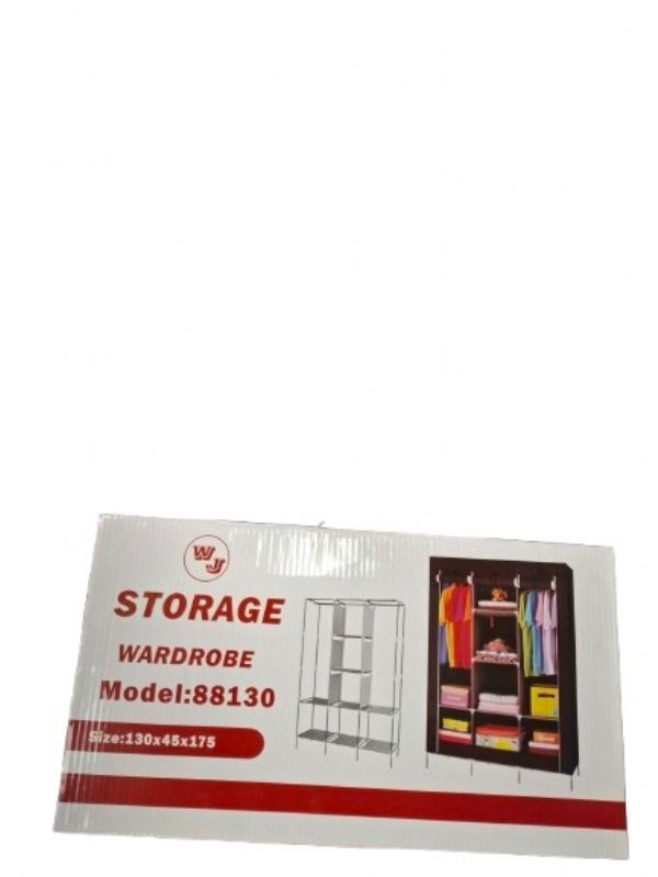 Photo of Large Storage Wardrobe 130x45x175cm Pk10