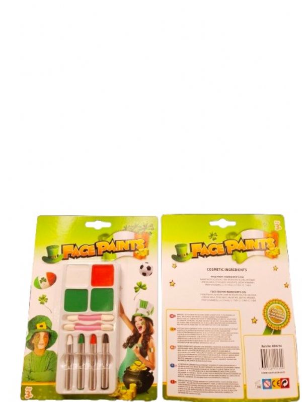 Photo of Face Paint Irish Colours Pk12