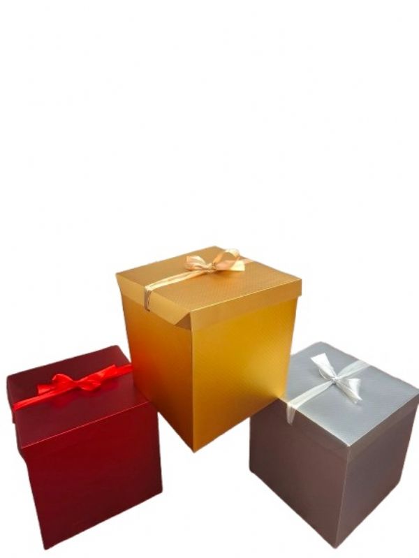 Photo of Large Gift Box Holographic 3 Asst Pk12