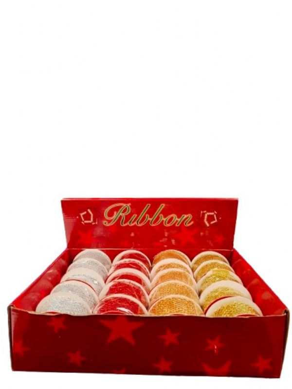 Photo of Christmas Ribbon 4 Asst Pk20